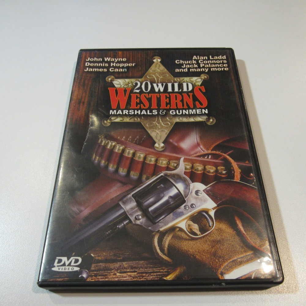 20 Wild Westerns Marshals & Gunmen DVD Movie Collection‎ John Wayne